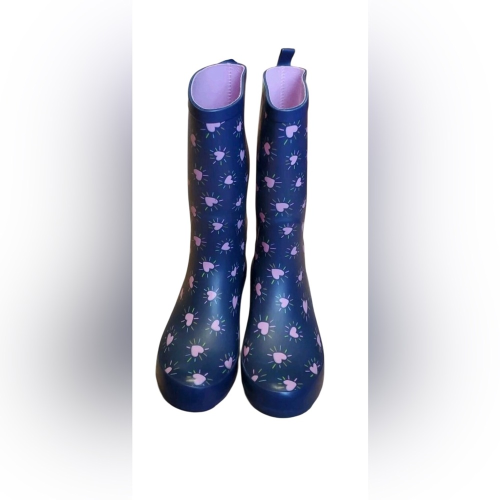 🤍🌷💎Target Pink and Black Rain Boots